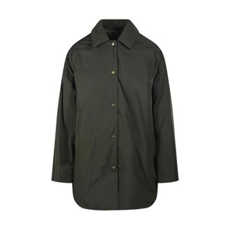 Max Mara Carlotta Quilted Shirt - female - Max Mara - Light Jackets - Green - 3XS - Jackets