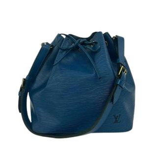 Louis Vuitton Pre-owned Bucket Bags, female, Blue, Size: ONE SIZE Pre-owned Petit Noe Epi Shoulder Bag