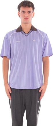adidas WB Tonal Stripes Football Tee - Heren - Fitness - Paars - XS - Polyester - Fitness