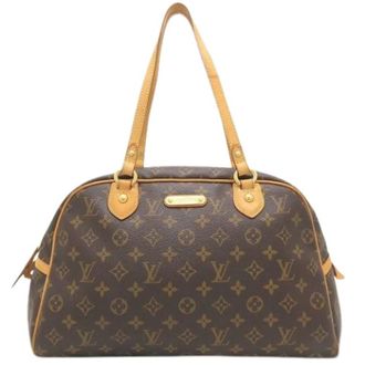 Louis Vuitton Pre-owned Handbags, female, Brown, Size: ONE SIZE Pre-owned Monogram Shoulder Bag