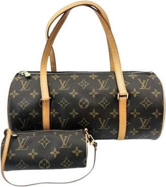 Louis Vuitton Pre-owned Handbags, female, Brown, Size: ONE SIZE Pre-owned Vintage Canvas Handbag