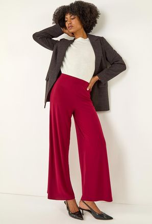 Roman Wide Leg Stretch Trousers