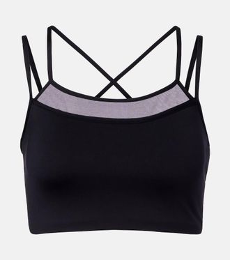Eres Cooper tulle-trimmed sports bra