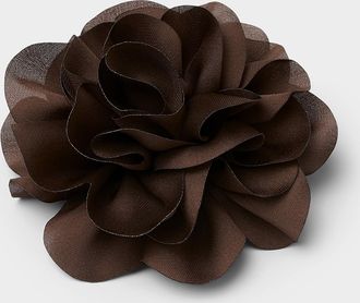 Le 31 Mens Dome flower brooch