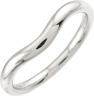 Tiffany & Co. Platinum Platinum 950 Band Ring (Pre-Owned)