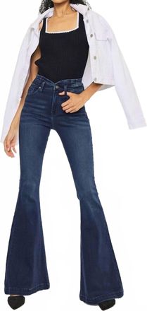 Kancan Lari Dark Denim Flare Jean