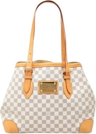 Louis Vuitton Pre-owned Tote Bags, female, White, Size: ONE SIZE Pre-owned Vintage Tote Bag