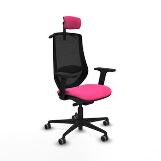 Piqueras y Crespo Piqueras-y-crespo Silla Mardos Rosa Confortable Oficina