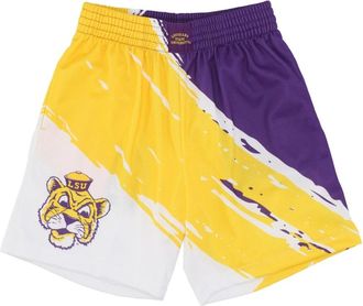 Mitchell & Ness LSU Tigers Basketbalshorts Sublimated Mesh - Heren - Fitness - Veelkleurig - XL - Polyester - Fitness