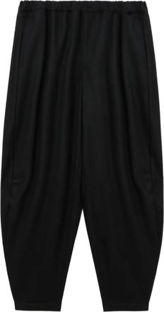 Comme Des Garçons Pantaloni con vita elasticizzata - Nero