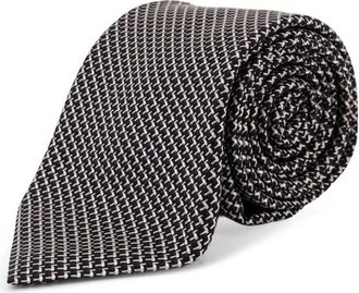 Tom Ford Zijden Stropdas - Heren - Stropdassen - Veelkleurig - ONE Size - Leer - Accessoires