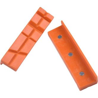 OEM Mordazas De Goma Blanda Con M&uacute;ltiples Ranuras (en Forma De V De 10,2 Cm)