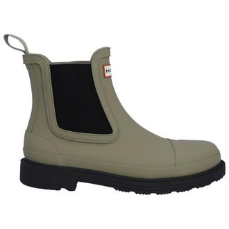 Hunter Commando Chelsea Boot Gummistiefel f&uuml;r Damen | oliv