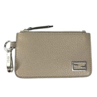Fendi Pre-owned Wallets, female, Beige, Size: ONE SIZE Pre-owned Leather wallets