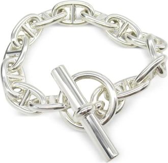 Hermès Bracciale Shane Dunkle MM anni 2010 - Argento