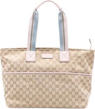Gucci Pre-owned Gucci GG Canvas Web Tote Ladies JXHWNX0G8YQ6FFFS