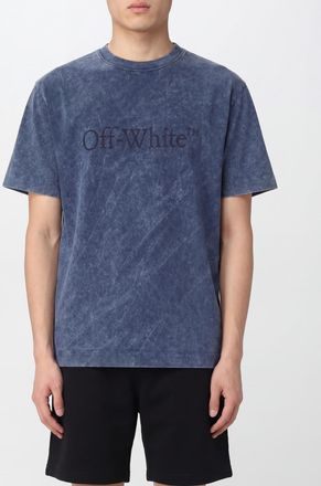 Off-white T-shirt in cotone con logo