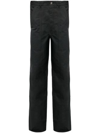 Isabel Marant Leonel straight-leg cotton trousers - men - Cotton - 32 - Black