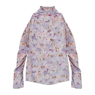 Balmain Mujer, Blusas y Camisas, P&uacute;rpura, Talla: 2XS