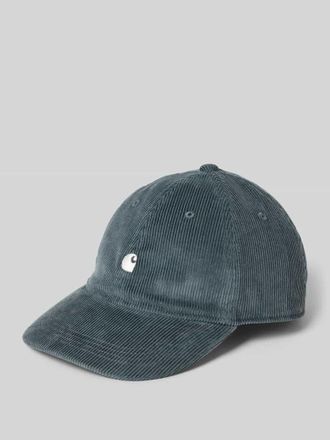 Carhartt Work in Progress Basecap aus Cord mit Label-Stitching Modell Harlem in Blau, Gr&ouml;&szlig;e 1