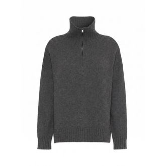Max Mara Crasso Sweater - Knitwear - Mujer - Gris - M
