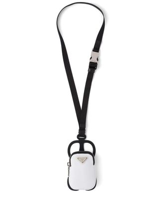 Prada re-nylon smartphone case - women - Nylon/Rubber - One Size - Black