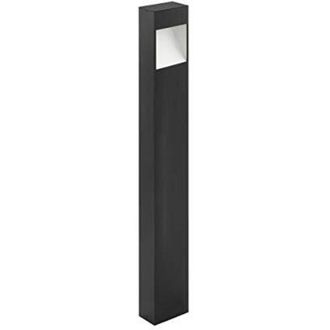 Eglo Eglo - Paletto Esterno Moderno Manfria Alluminio Nero Led
