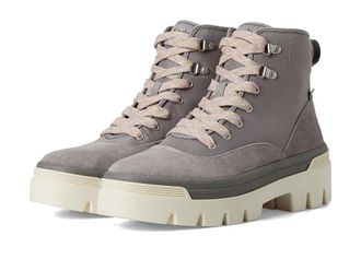 Keds Soho Boots Womens Boots Grey Nylon/Suede : 7.5 B - Medium, Cotton/Lace/Nylon