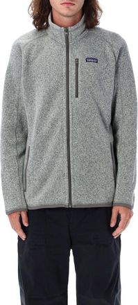 Patagonia Grey Textured Fleece Jacket