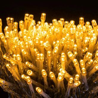 OEM Guirnalda De Luces, 1000 Led, Blanco C&aacute;lido, 8 Modos, Resistente Al Agua Ip44, Para Interiores Y Exteriores