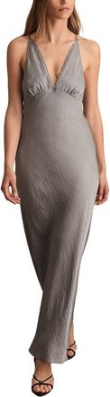 Reiss Vesper Satin Midi Dress