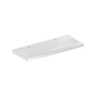 Keramag Lavabo Geberit Icon Light, 120 Cm X 48 Cm, Con 2 Orificios Para