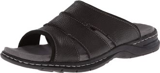 Dr. Scholls Shoes Mens Gordon Sandals, Black, 9.5 UK