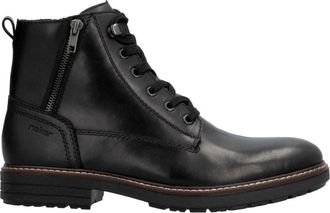 Rieker Casual Enkelhoge Laarzen met Sluiting - Heren - Veterlaarzen - Zwart - 44 EU - Wol - Schoenen