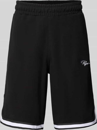 Pegador Shorts mit Logo-Stitching Modell Signar in Black, Gr&ouml;&szlig;e XXL