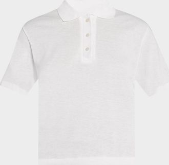 Vince Short-Sleeve Polo Shirt