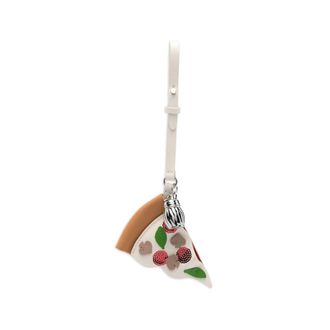 Kate Spade New York Keyrings, female, Multicolor, Size: ONE SIZE Charmed NYC Pizza Bag Charm