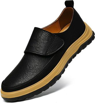 Generic Mens Casual Loafers Business Shoes Fashion Dress Sneakers Slip-on Driving Walking Shoes for Men (Black,5.5)