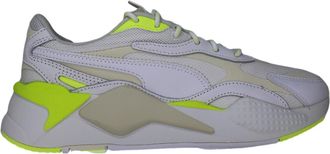 Puma Mens Puma RS-X3 Fluo White-White-Fiz Yellow 374449-01