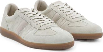Tom Ford Mens Sneakers Archer White Suede Calf Leather Trainers