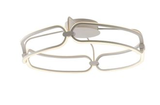 Netlighting Infinity Circular Flush Pendant 60Cm White 4000K