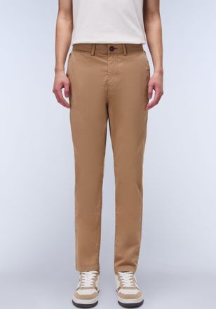 Napapijri Stoffhose NAPAPIJRI M-PUYO SUM, Herren, Gr. 29, N-Gr, tannin n1q, Web, Obermaterial: 97% Baumwolle, 3% Elasthan, unifarben, regular fit lang, Hosen St