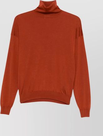 Saint Laurent wool turtleneck sweater long sleeves