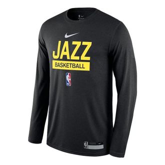 Nike x NBA Utah Jazz Long Sleeve T-Shirt Black DR6543-010