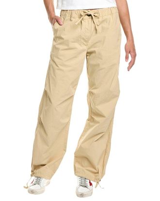 Ganni Ganni Washed Canvas Drawstring Pant
