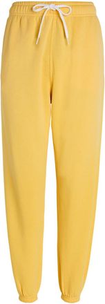 Polo Ralph Lauren Logo-embroidered Cotton Sweatpants - Yellow - S (UK8-10 / S)