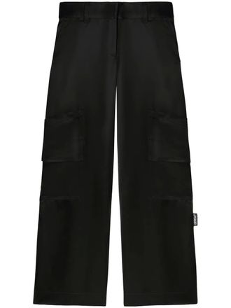 Off-white New Toybox cargo trousers - women - Viscose - 38 - Black