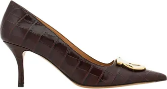 Ferragamo Dames, Schoenen, Bruin, Maat: 41 EU Leer