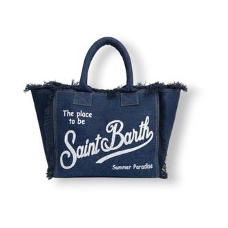 MC2 Saint Barth Tote Bags, female, Blue, Size: ONE SIZE MC2 Saint Barth Bags