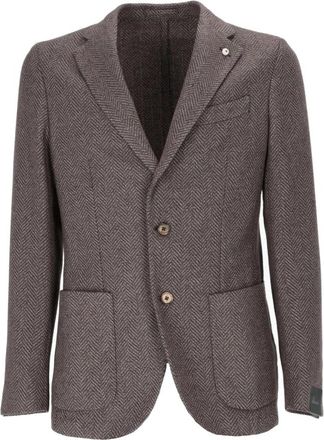 Lubiam Blazers - Heren - Blazers - Bruin - L - Jassen